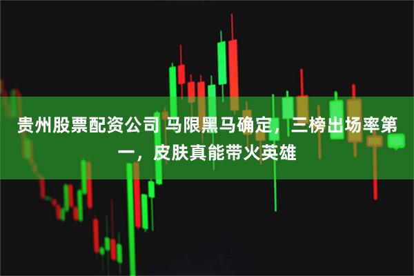 贵州股票配资公司 马限黑马确定，三榜出场率第一，皮肤真能带火英雄
