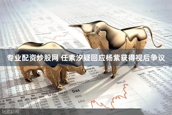 专业配资炒股网 任素汐疑回应杨紫获得视后争议